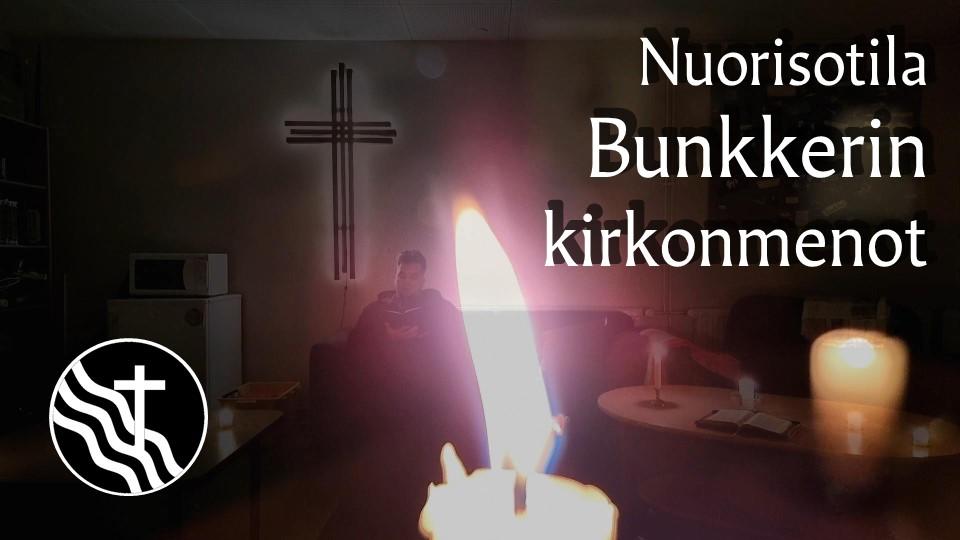 Videokirkko 20.11. - Jumalanpalvelus nuorisotila Bunkkerissa.