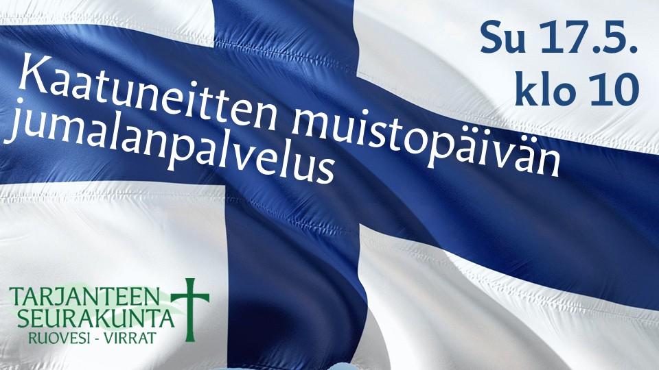 Live - su 17.5. klo 10 jumalanpalvelus Virroilla
